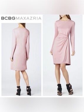 BCBGMaxAzria Whisper Pink Roxie Dress